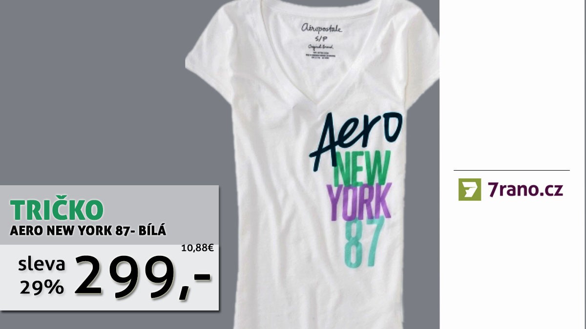 Dámské tričko Aéropostale - Aero New York 87 s exkluzivní slevou 29%